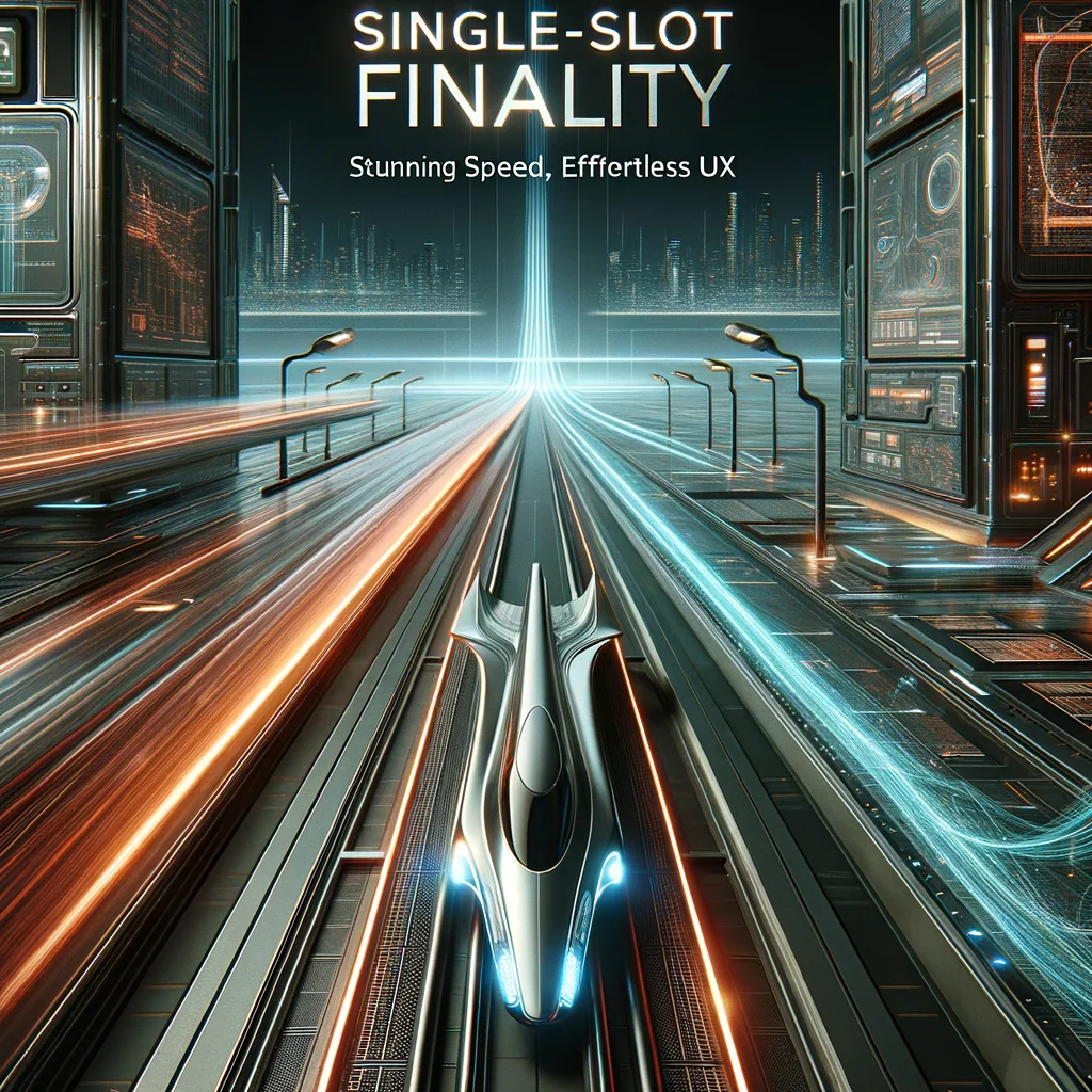 Single-Slot Finality: Stunning Speed, Effortless UX